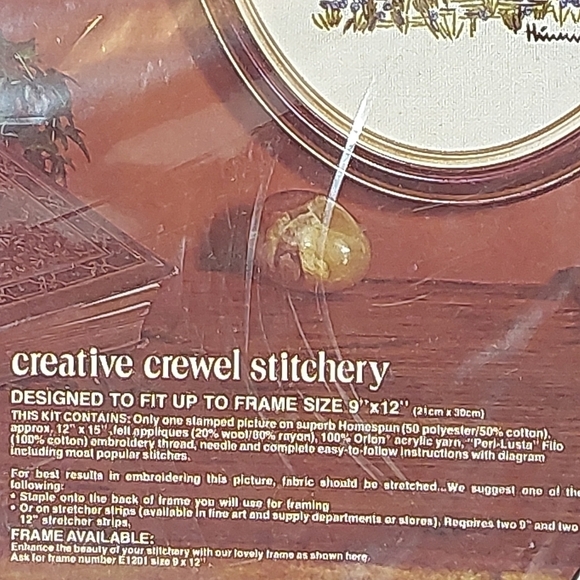 Vtg Paragon Needlecraft Exquisite Hummel Stitchery Embroidery Kit Farm Boy 0655 - Picture 7 of 9